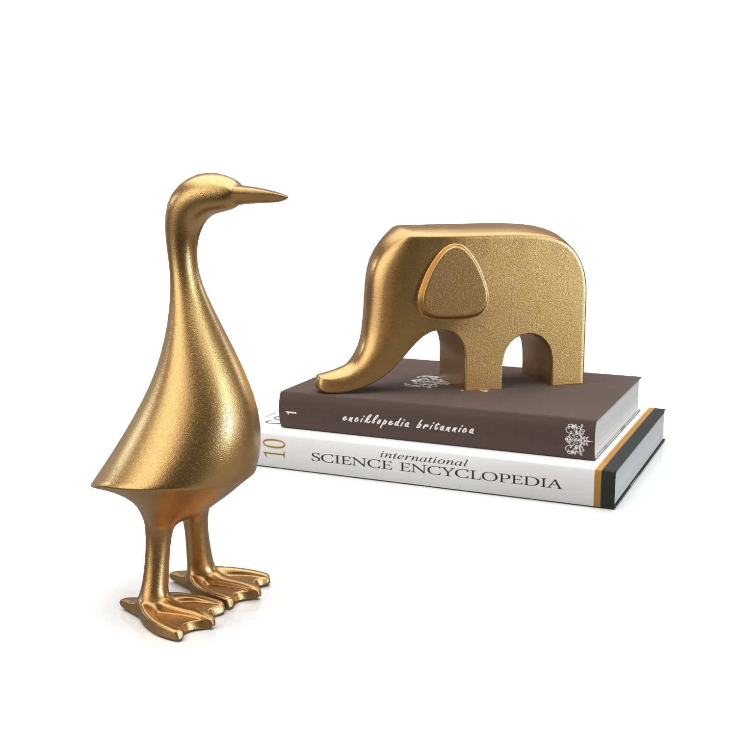 Metal Animal Decorative Objects PBR 3D Model_01